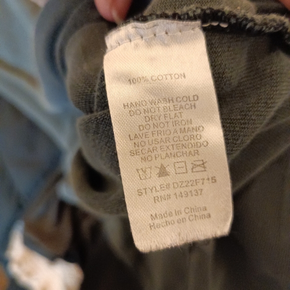 Double Zero Grey Cropped Sweatshirt - Picture 7 of 7